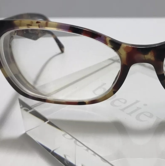 Prada VPR 15F Eyeglass Frames Multi Colored Have to Replace lens Size 53-16-135 - Picture 3 of 5
